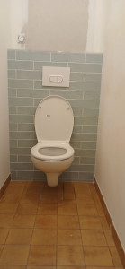 Photo de galerie - Installation wc suspondu 