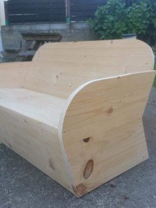 Photo de galerie - Banc sans clous ni visses 