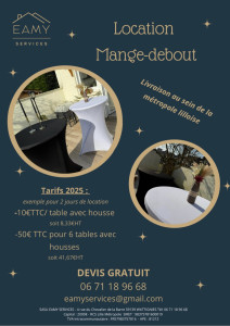 Photo de galerie - LOCATION MANGE DEBOUTS