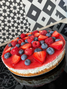 Photo de galerie - Cheesecake, fruits rouges