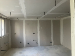 Photo de galerie - Pose de placo et bandes