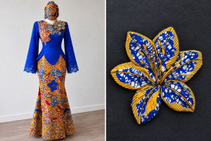 Photo de galerie - Ensemble wax dentelle 