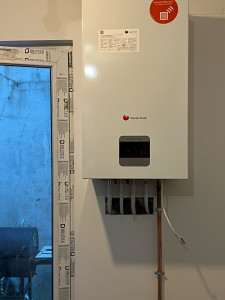 Photo de galerie - Pose chaudière 