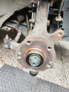 Photo de galerie - Remplacement disque de frein + plaquettes de frein AV