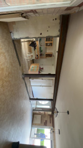 Photo de galerie - Retrait des étais.  10 jours après.  pour une. pose progressif. de la charge.   finition. sol (béton. ). tableau mortier sur les coter. fer laisser apparent. par le clients 