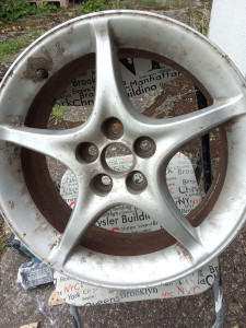Photo de galerie - Rénovation de jantes alu 