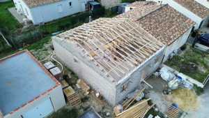 Photo de galerie - Réalisation villa et charpente 