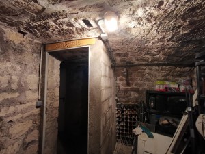 Photo de galerie - Installation électrique dans une cave ( une prise de courant et un éclairage rajouté par mes soins) 