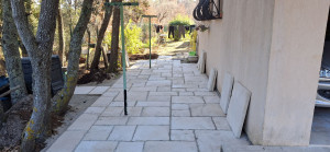 Photo de galerie - Creation d'une terrasse en dalle