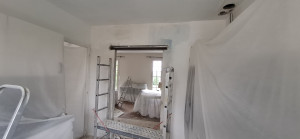 Photo de galerie - Ouverture dans le mur plus linteaux posé 