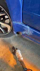 Photo de galerie - Réparation bas de caisse 