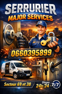 Photo de galerie - SERRURIER MAJOR SERVICES
