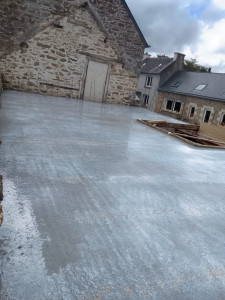 Photo de galerie - Réalisation d'une dalle r+1