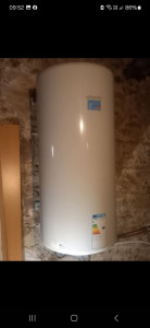 Photo de galerie - Pose d un chauffe eau 250l stéatite de chez atlantic. 