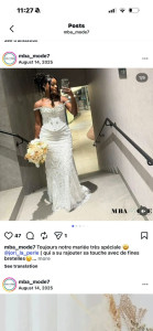Photo de galerie - Robe de mariée pour sa soirée