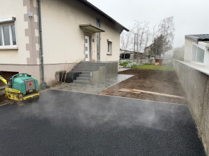 Photo de galerie - Création d’une entrée