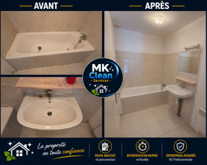 Photo de galerie - ? Remise en état d'une salle de bain. Un nettoyage en profondeur pour redonner propreté et éclat à chaque surface. Résultat visible en photos ! ✨
