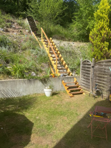 Photo de galerie - Création d’un escalier