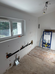 Photo de galerie - Rénovation sdb sanitaire 