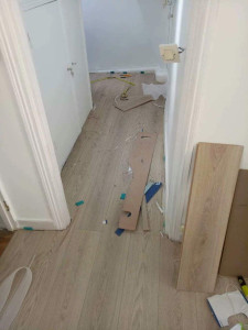 Photo de galerie - Pose de parquet - Revêtement de sol