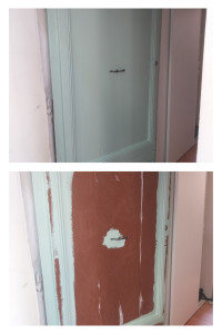 Photo de galerie - Peinture porte 