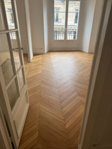 Photo de galerie - Pose de parquet - Revêtement de sol