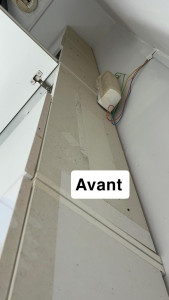 Photo de galerie - Nettoyage complet placard de cuisine 