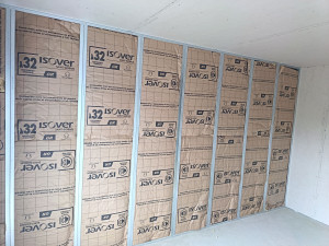 Photo de galerie - Doublage mur extérieur
Panneau de laine GR 140mm