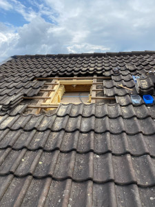 Photo de galerie - Pose de velux