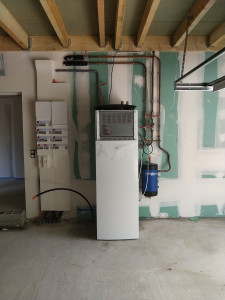 Photo de galerie - Installation de Pompe à Chaleur.