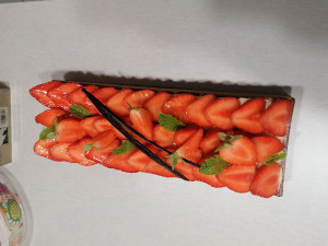 Photo de galerie - Tarte aux fraises 