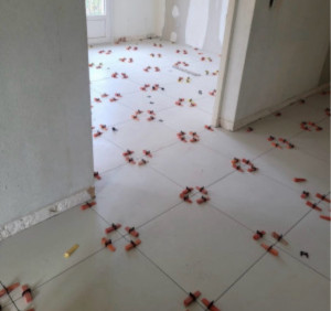 Photo de galerie - Pose de carrelage 