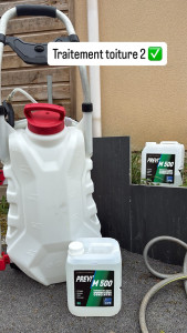 Photo de galerie - Traitement anti mousse 