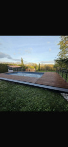 Photo de galerie - Création terrasse piscine