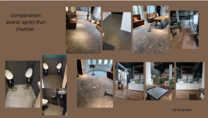 Photo de galerie - Réalisation d'un chantier, photo avant après