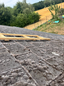 Photo de galerie - Demoussage toiture 