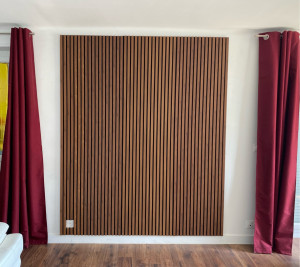 Photo de galerie - Pose de panneaux décoratif 