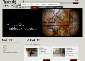 Photo de galerie - Création site internet