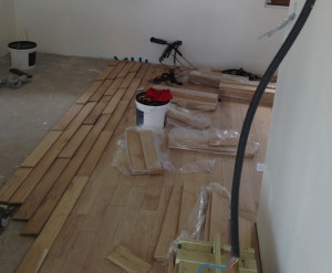 Photo de galerie - Pose de parquet - Revêtement de sol