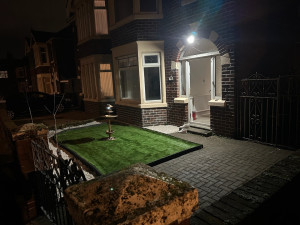 Photo de galerie - Pose pelouse artificielle 