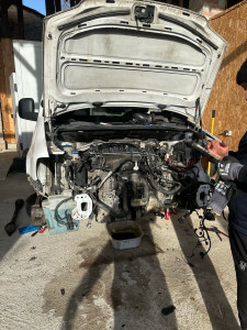 Photo de galerie - Dépose pose moteur