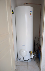 Photo de galerie - Installation d'un chauffe eau 300L