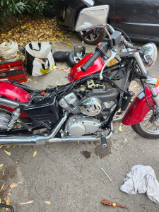 Photo de galerie - Nettoyage double carburateur 