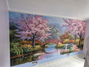 Photo de galerie - Peinture - Tapisserie