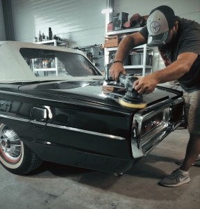 Photo de galerie - Lustrage carrosserie redonne la brillance et la couleur d'origine