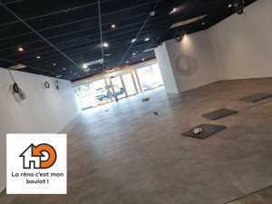 Photo de galerie - Sol pvc magasin 