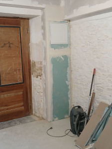 Photo de galerie - Coffre placo pour compteur électrique 