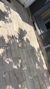 Photo de galerie - Réalisation d’une terasse (25x60) 