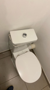 Photo de galerie - Remplacement mecanisme wc
