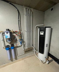 Photo de galerie - Installation Pompe à chaleur 